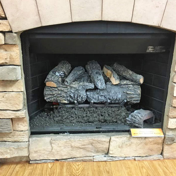 masonry fireplace 