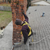 Black Chimney Stains and Masonry Damage McMinnville, TN