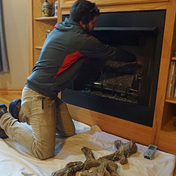 gas fireplace cleaning, hazel green alabama