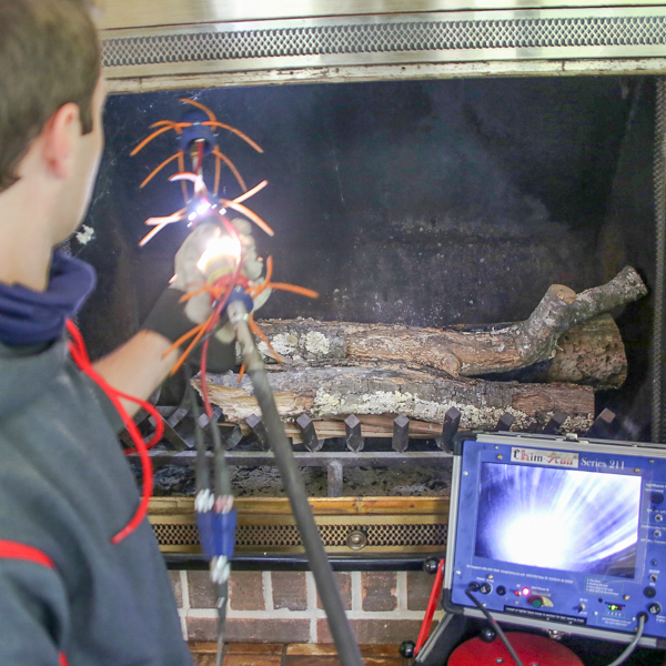 video diagnostic chimney inspection, coalmont tn