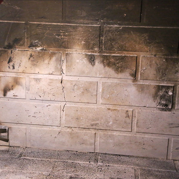 chimney firebox cracks, Sewanee TN