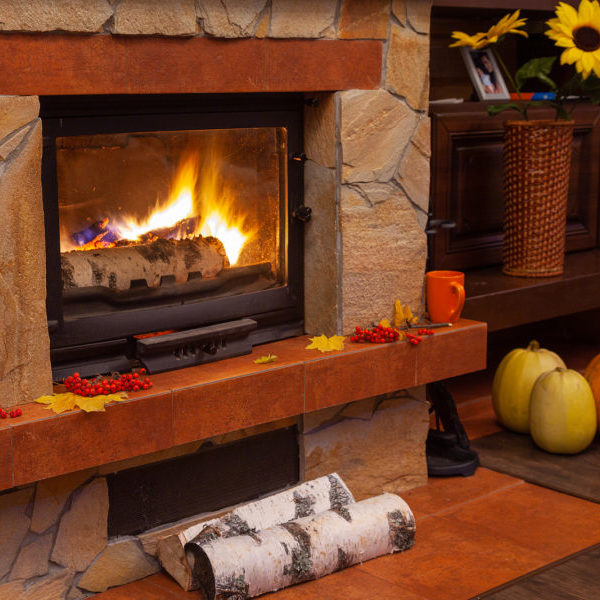 Warm and Safe Wood Burning Fireplace, Winchester TN